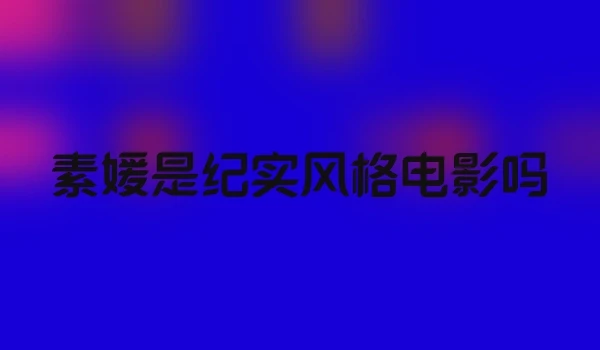 素媛是纪实风格电影吗