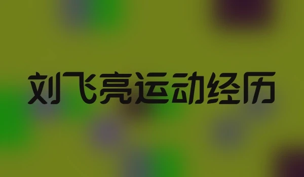 刘飞亮运动经历