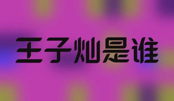 王子灿是谁